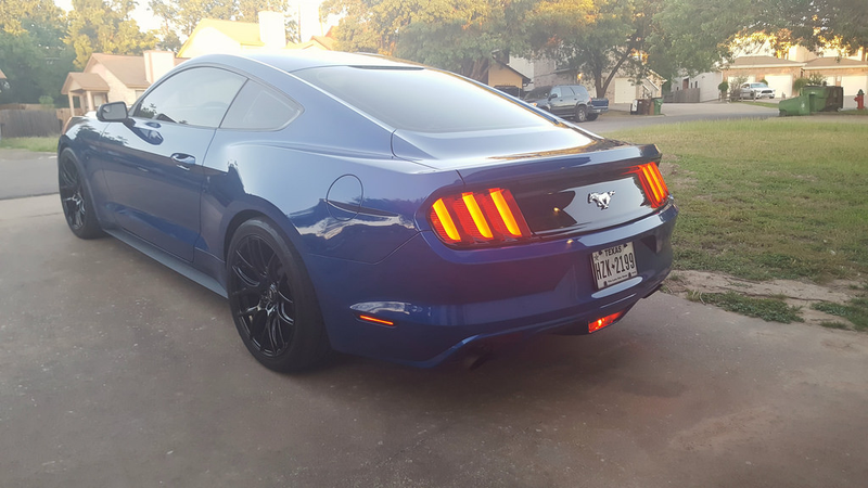 Wider, lighter wheels with some lighting upgrades.
